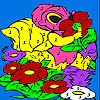 Play Lovely squirrel in the garden coloring