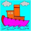 boat coloring A Free BoardGame Game