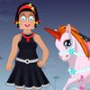 Play Zoe with Pony Dress Up