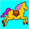 Play horse coloring