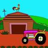 Play Beautiful Tractor Coloring
