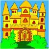 Fantasy Castle Coloring