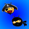 Pirates vs. Ninjas: Fupa Attack! A Free Action Game
